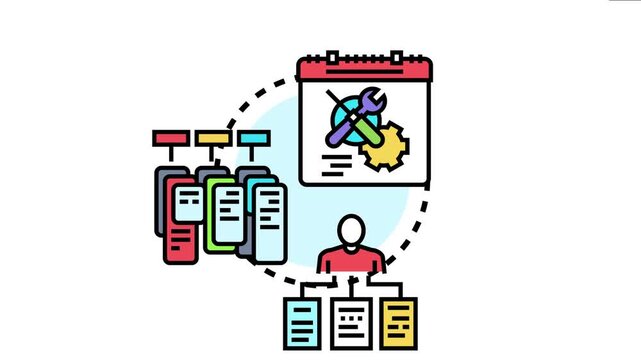 Agile sprint planning process collaboration and task allocation within a development project, organizing work items into actionable steps for a team