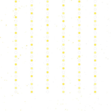 Minimalist yellow dot pattern on white background, vertical dotted lines texture, abstract geometric wallpaper for web design