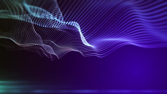 Stunning vague abstract concept lines