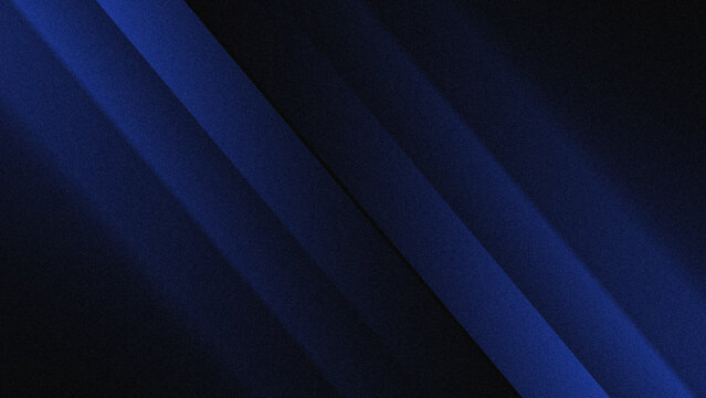 Deep blue lines sweep diagonally across a dark textured background. Subtle gradients shift from near-black to rich indigo. Abstract pattern evokes calm, modern, and digital elegance