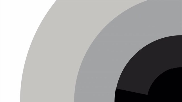 Circular Wipe Transition Animation, Abstract Circle Transition, Geometric Radial Wipe on Alpha Transparent Background