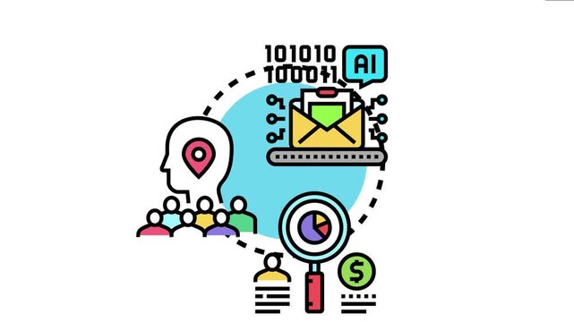 Ai powered market research involving analysis of consumer data, feedback, and demographics to understand customer behavior and optimize business strategies for growth and success