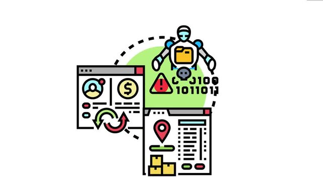 Artificial intelligence detecting unusual transaction patterns, monitoring financial activity, and identifying fraudulent behavior within digital systems and online payment processes
