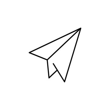 Paper airplane send icon