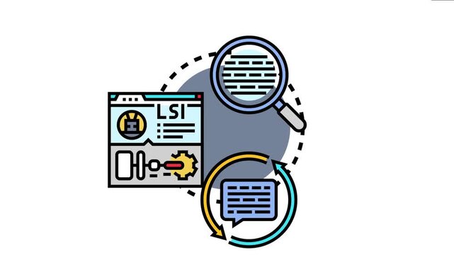 Conceptual depicting the process of analyzing. Refining. And optimizing textual content to eliminate ambiguity and enhance understanding