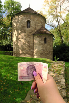 Cieszyn, Poland. St. Nicholas' Rotunda (Polish:Rotunda św. Mikołaja w Cieszynie) is the only Romanesque rotunda in Poland preserved with its nave vault.