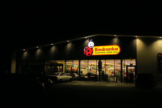 Cieszyn, Poland. Biedronka is a popular Polish supermarket chain known for its affordable prices and wide range of everyday products.The first "Biedronka" store was opened in 1995.