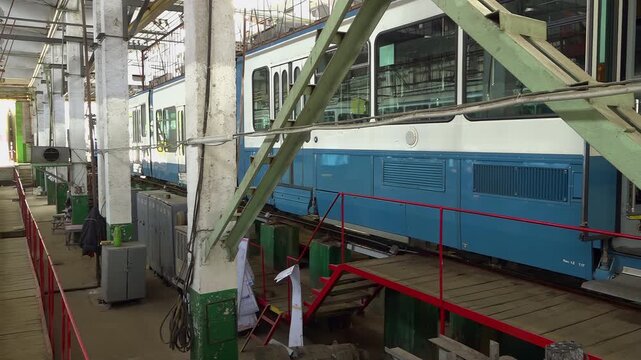 Tram Depot. A Second Life for Old Swiss Trams. The capital of Switzerland is providing Vinnytsia with modernized low-floor trams to help the city cope with the sharp increase in passenger traffic.