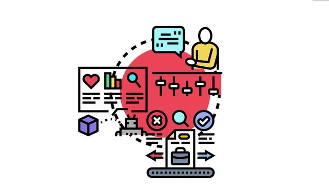 Expert analyzing data metrics, identifying problems, and finding solutions to improve skill proficiency and close performance gaps in a streamlined process
