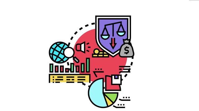 Analyzing business issue planning process, observing data, researching problems, and finding optimal solutions for finance, legal, and marketing aspects