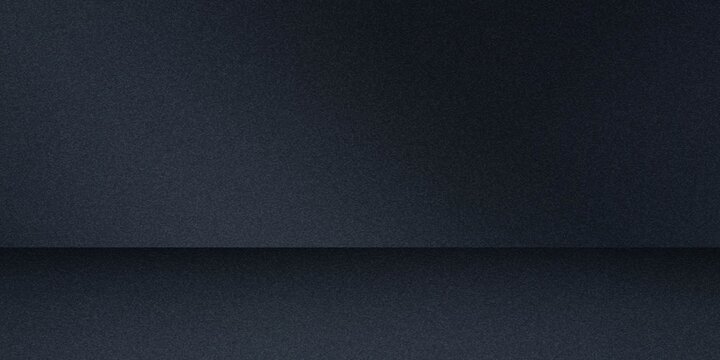 Black dark gray muted cool graphite charcoal blue abstract elegant background. Drapery. Curtain. Fabric material. Soft folds. Wave stripe line. Gradient. Empty space. Design. Template.