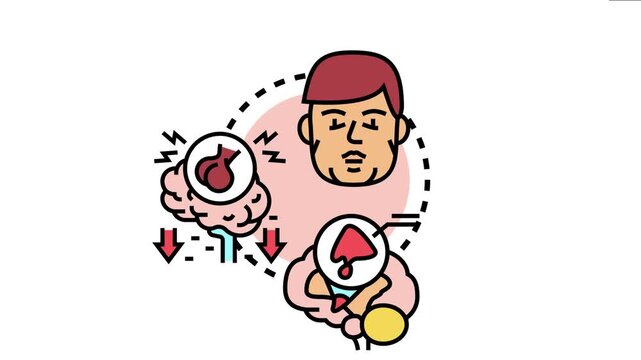 Endocrine system maintaining balance and hormone regulation, with the anterior pituitary signaling the thyroid to manage metabolic function, physiological control