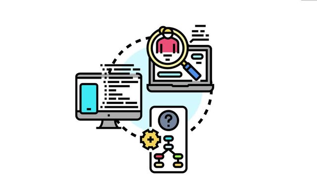 Digital devices like laptops, desktops, and mobile phones are connected in a network, the development and optimization of modern web applications for user experience