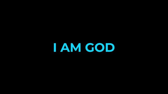 Christian Faith Scripture Text Motion Graphics