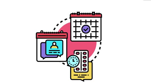 System appointment reminders, patient communication, medication adherence, and important scheduling across different digital and calendar platforms