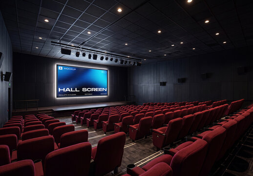 Hall Screen Mockup