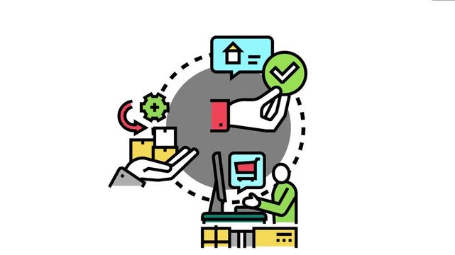System visualizing an owner granting digital asset use approval, with workflow steps involving selection, confirmation, and transaction for licensing or service access