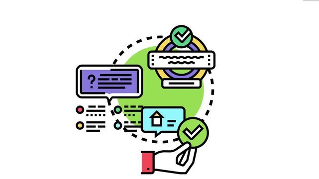 Hand holding a checkmark icon the successful approval process for a contract, estimated service cost, or business proposal, confirming the agreement details