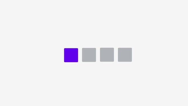 Abstract Purple and Grey Animated Bouncing Circles