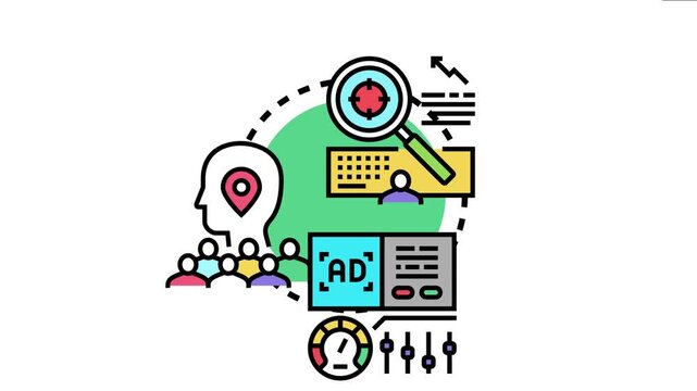 Audience specific objectives outline the strategic process of targeting consumer groups with relevant content, focusing advertising efforts for enhanced engagement and achieving business goals