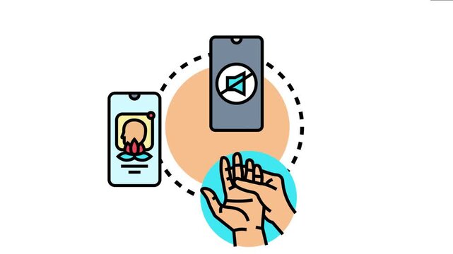 Mobile phone applications providing audio guidance for individuals seeking healing, meditation, and mindfulness practices for personal well being and stress reduction