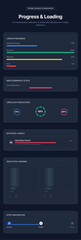 Fototapeta premium Loading Bar Set New Design
