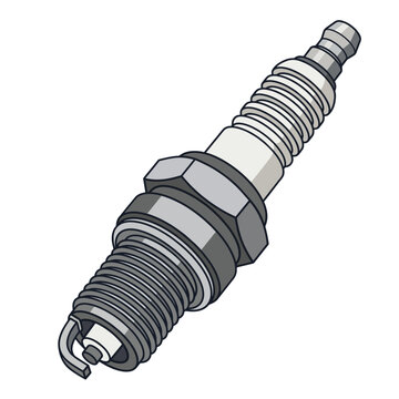 High Performance Steel Spark Plug Component for Automotive Internal Combustion Engine Systems