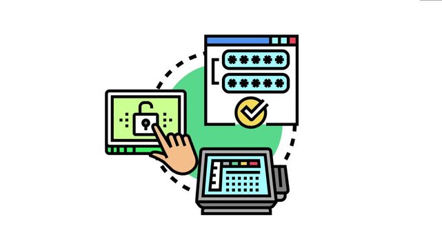 Authentication service system verifying user access across web forms, digital devices, and payment terminals, affirming secure data protection and online security protocols