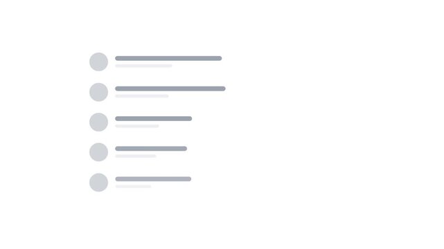Modern UI Skeleton Loading Screen Animation