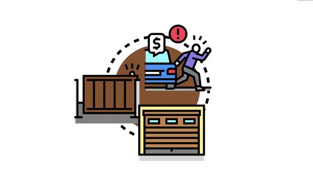 Person experiencing authorized gate check refusal, indicating issues with vehicle access, payment, or security clearance at an automatic barrier, symbolizing denied entry or exit
