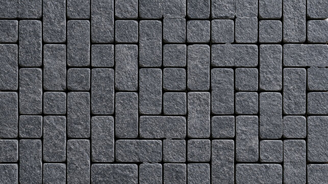 Dark Gray Cobblestone Basket Weave Pattern