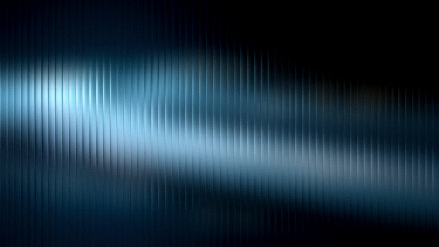 Abstract blue light streaks across a dark ribbed textured background creating a sense of movement and depth for digital design