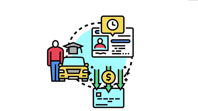 Individual obtaining an authorized resident parking pass, managing car expenses, and utilizing personal identification for urban mobility and regulated vehicle access