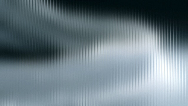 Frosted glass texture with vertical ribs and soft diffused light creating a subtle abstract background for design