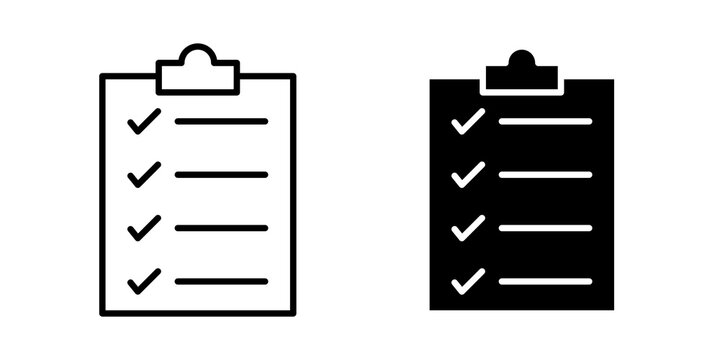 Planning icon vector logo collection