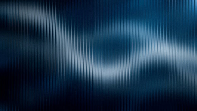 Abstract blue wave pattern with subtle light reflections during a smooth digital flow against a dark background for technology concepts