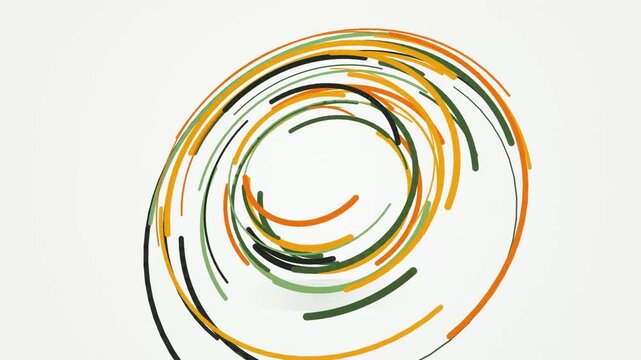 abstract background with spiral