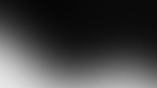 Minimalist abstract background, with soft light, transition from bright, white to deep, black gradient texture, for modern projects