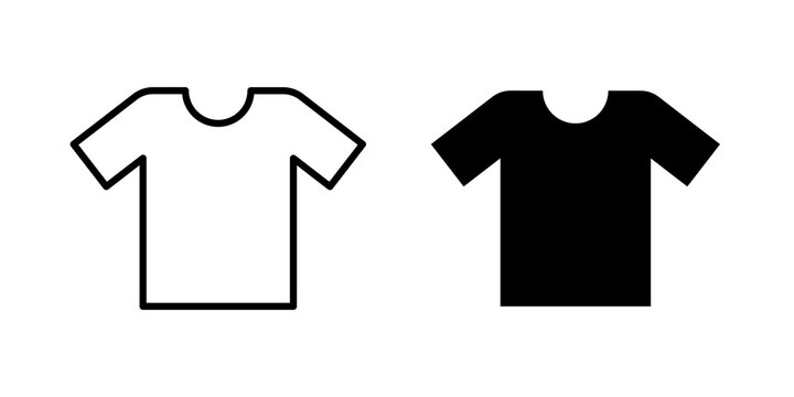 T shirt icon for infographic projects