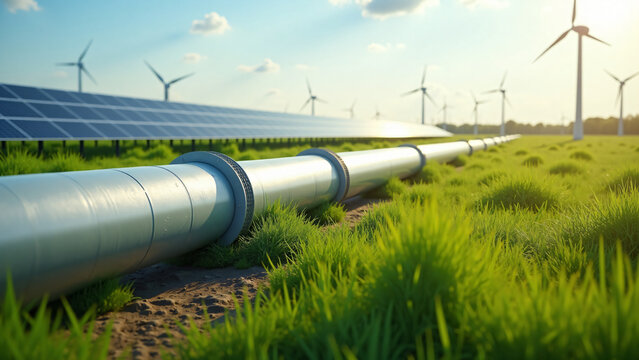 Pipeline Transition Green Hydrogen Energy Landscape