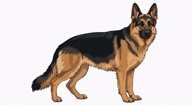 german shepherd dog