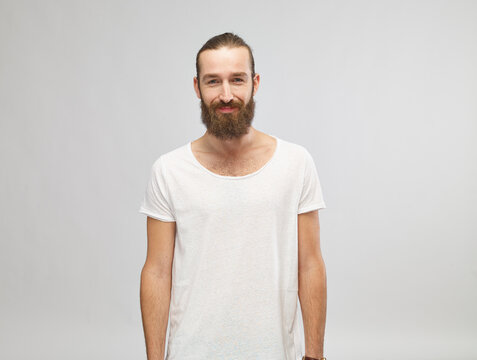 Portrait of man with full beard