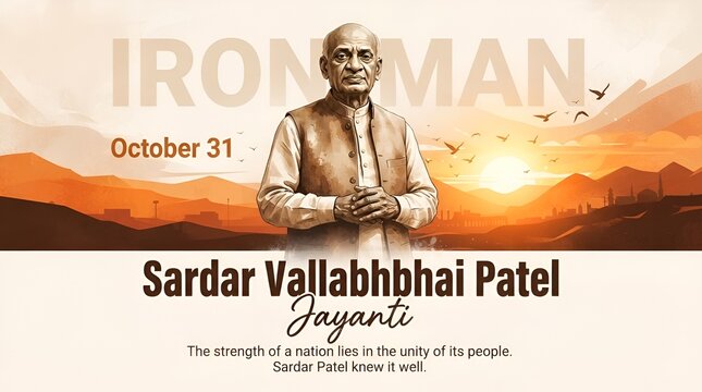 Sardar Vallabhbhai Patel Jayanti 2025, Sardar Vallabhbhai Patel Jayanti