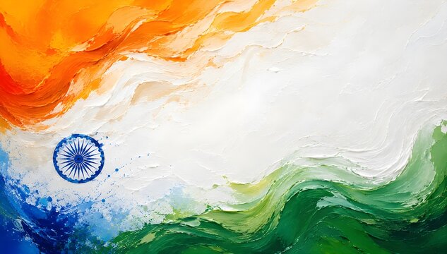 Happy Indian Independence Day and Republic Day celebration featuring the national tricolour flag, Ashoka Chakra, patriotic spirit, freedom, democracy, unity, heritage, pride, and cultural traditions.