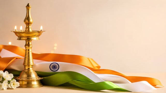 Happy Indian Independence Day and Republic Day celebration featuring the national tricolour flag, Ashoka Chakra, patriotic spirit, freedom, democracy, unity, heritage, pride, and cultural traditions.