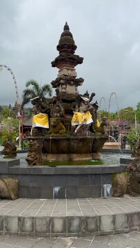 Besakih Temple is a pura Hindu temple in the village of Besakih, Besakih, Bali, Indonesia
