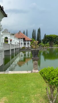 Water Palace Taman Ujung in Bali Island, Indonesia.
Amlapura, Bali, Indonesia