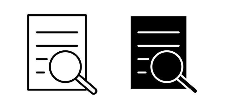 Defining icon flat artwork set