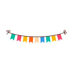 Obraz premium Circus Bunting Flag