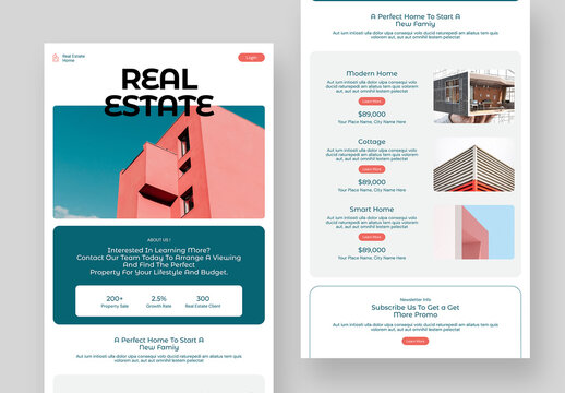 Real Estate Email Newsletter